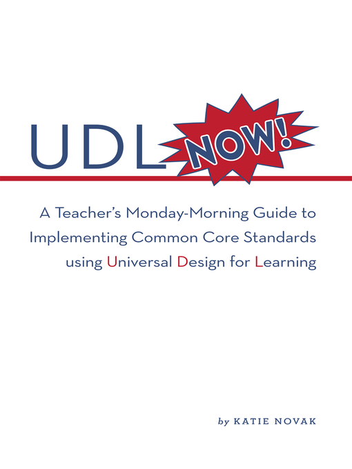 Title details for UDL Now! by Katie Novak - Available